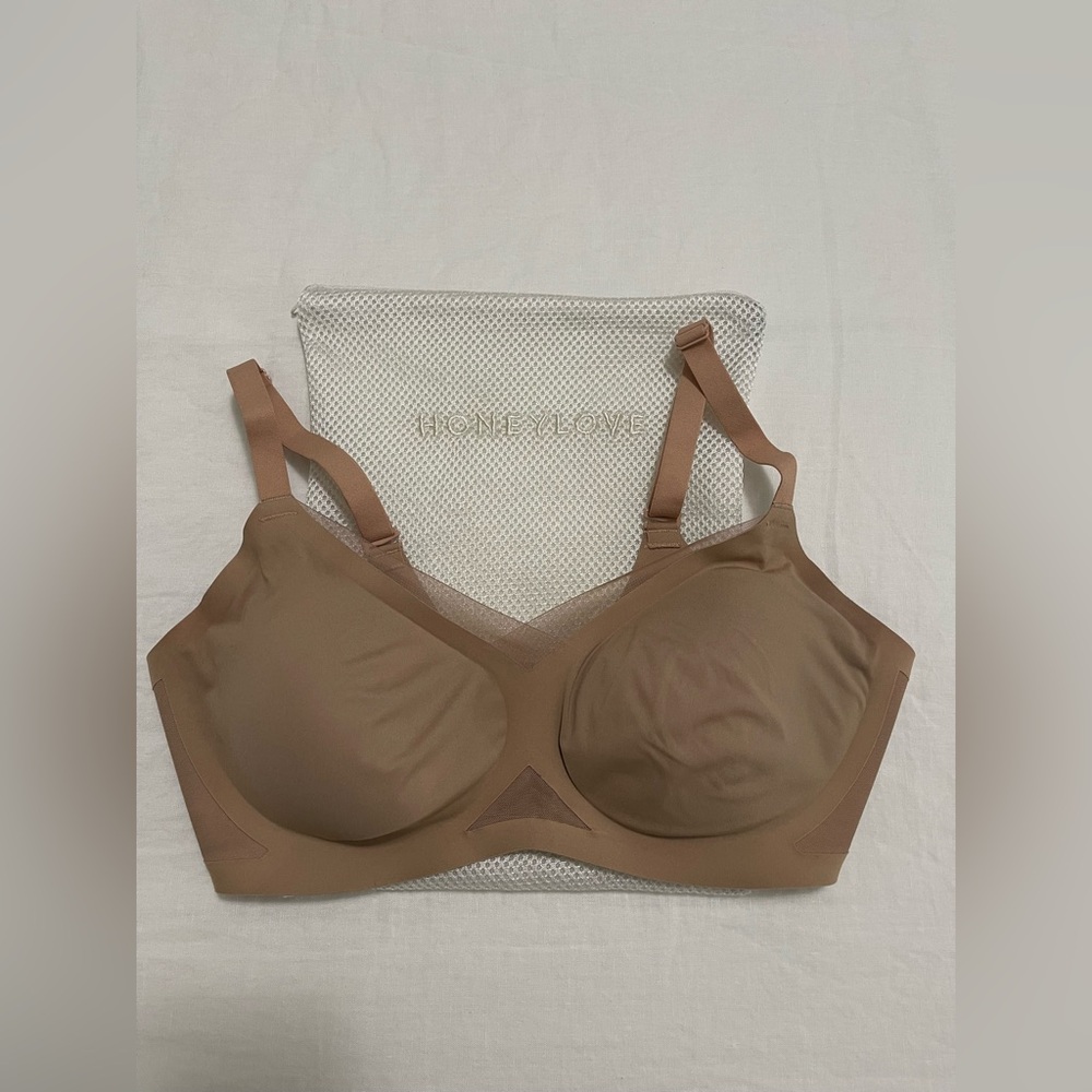 GENTLY WORN HONEYLOVE CROSSOVER BRA SIZE SMALL